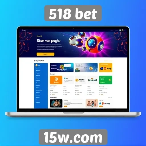 Interface e experiência do usuário no 518 bet